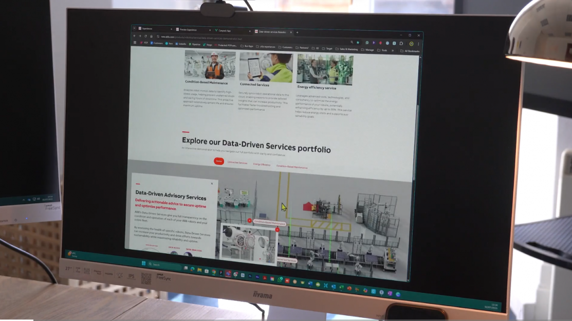 interactive sales deck